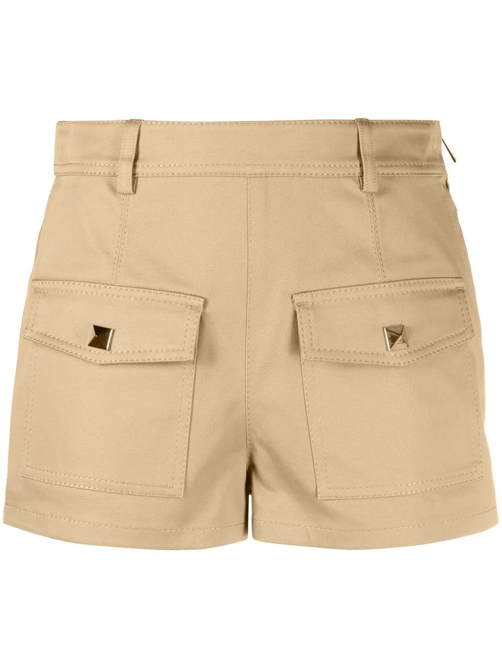 

Valentino stretch-cotton low-rise shorts - Neutrals