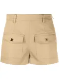 Valentino Garavani stretch-cotton low-rise shorts - Neutrals
