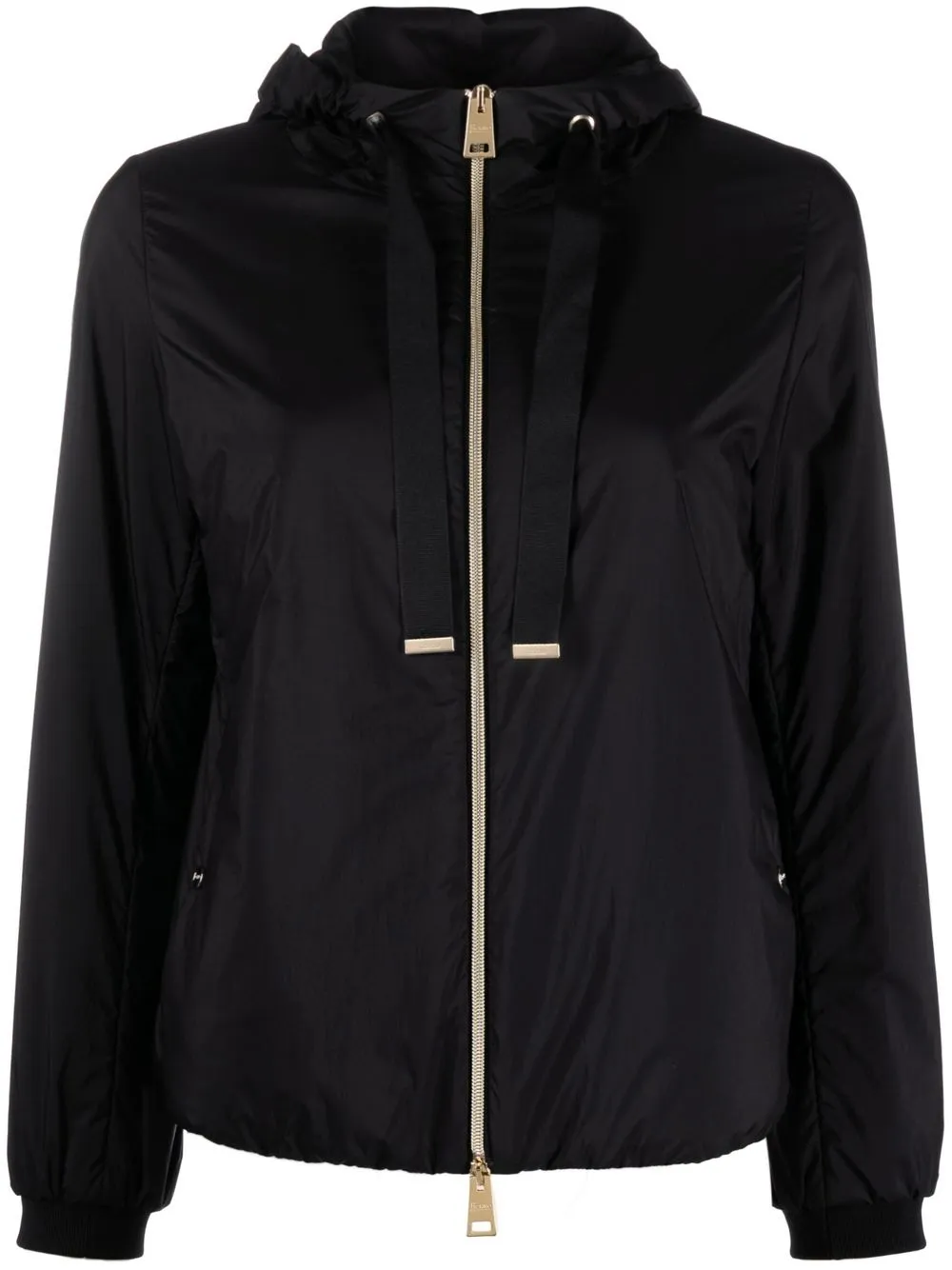 

Herno drawstring-fastening jacket - Black