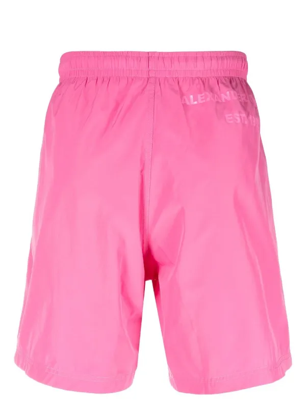 ショートパンツ ALEXANDER MCQUEEN Women Shorts  Burmudas 818193QJAEK 1000 B McQueen - Cotton bermuda shorts black - The Corner