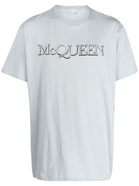 Alexander McQueen - logo-print cotton T-shirt