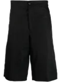 Alexander McQueen panelled straight-leg shorts - Black