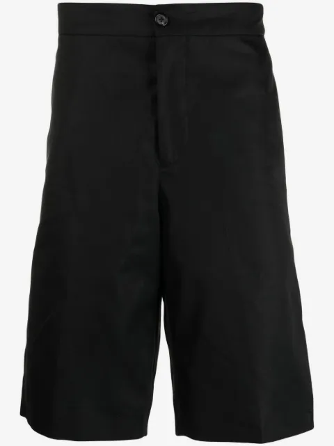 Alexander McQueen shorts rectos a paneles 