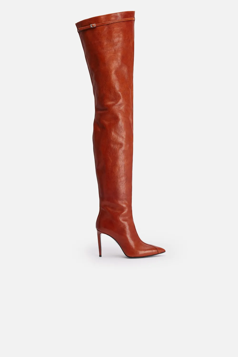 Ami Alexandre Mattiussi 90mm Leather Over-the-knee Boots