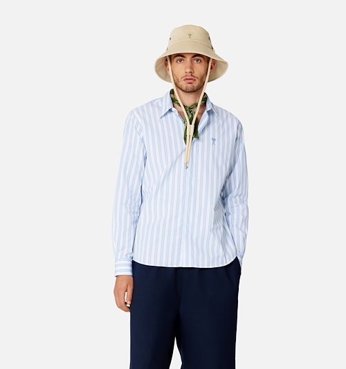 Chemise Ami de Coeur Ton Sur Ton - AMI PARIS OFFICIAL
