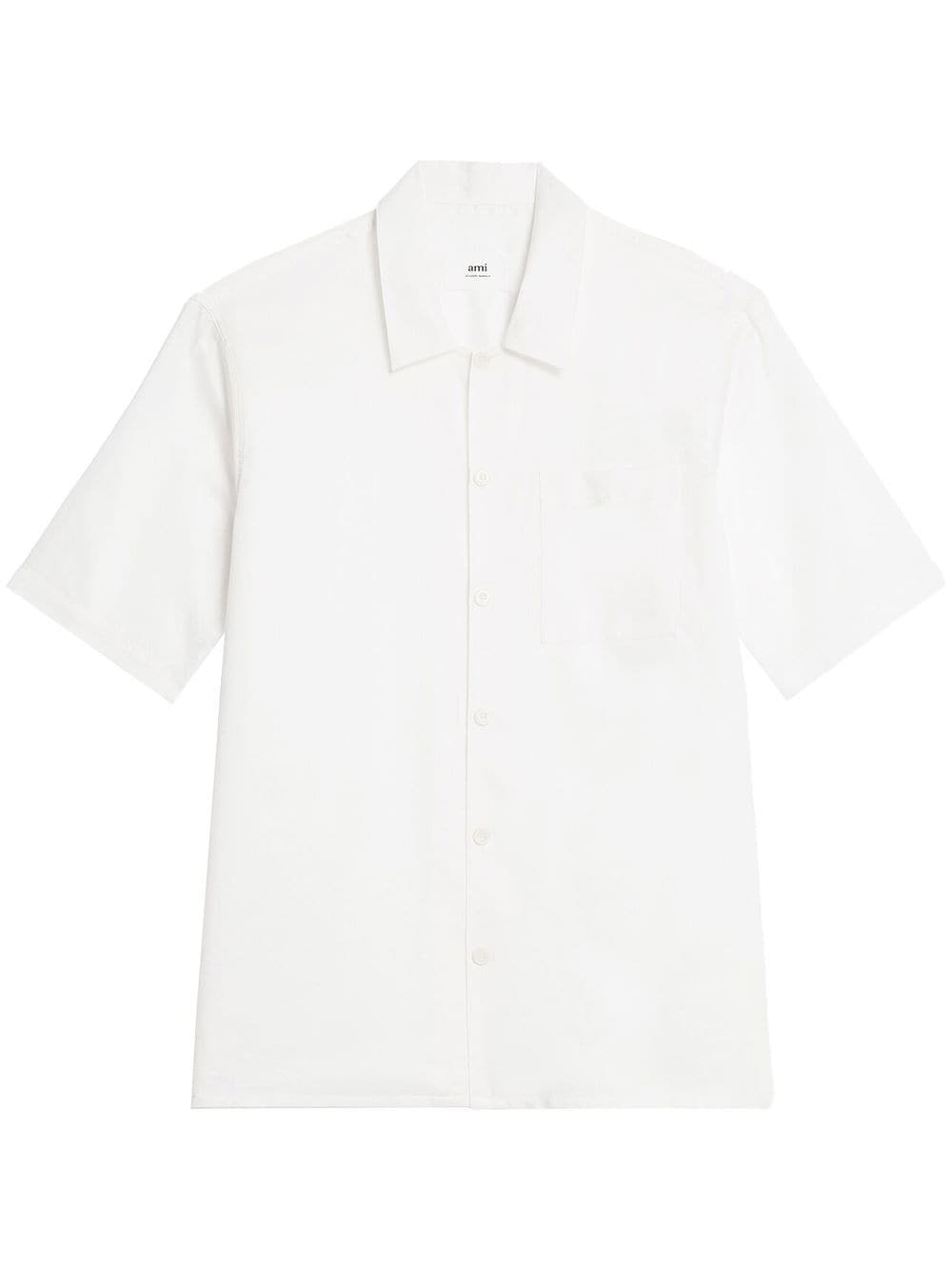 Ami Alexandre Mattiussi Short-sleeve Shirt In White