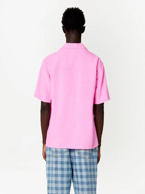 AMI Paris short-sleeve Shirt | Pink | FARFETCH