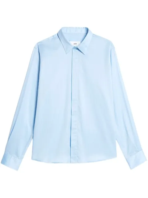 AMI Paris button-up long-sleeved shirt