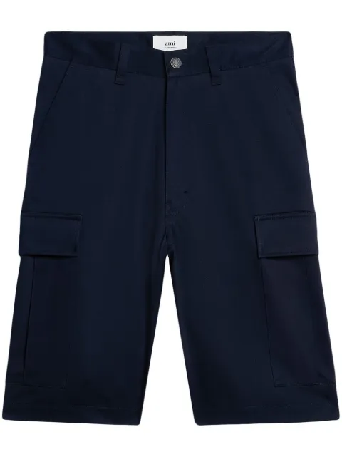AMI Paris short droit à poches cargo