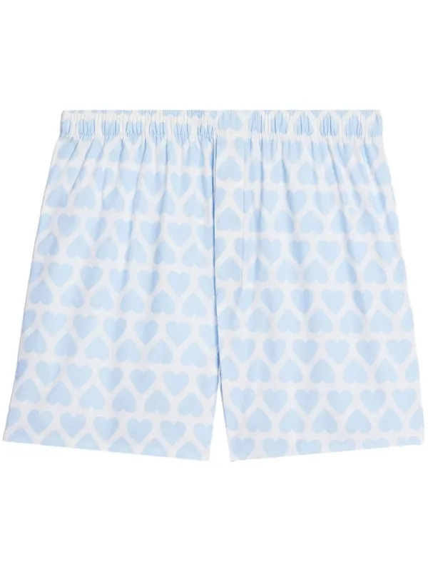 AMI Paris Short Boxer Com Estampa De Coração - Farfetch