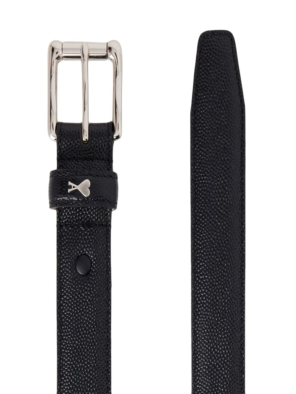 AMI Paris Riem met logogesp - Zwart