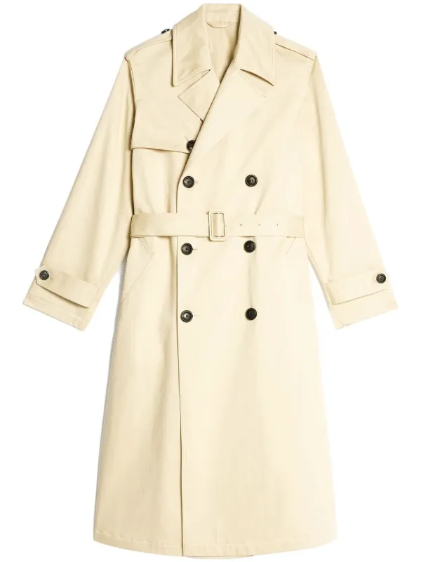 Burberry double-breasted Belted Trench Coat - Farfetch