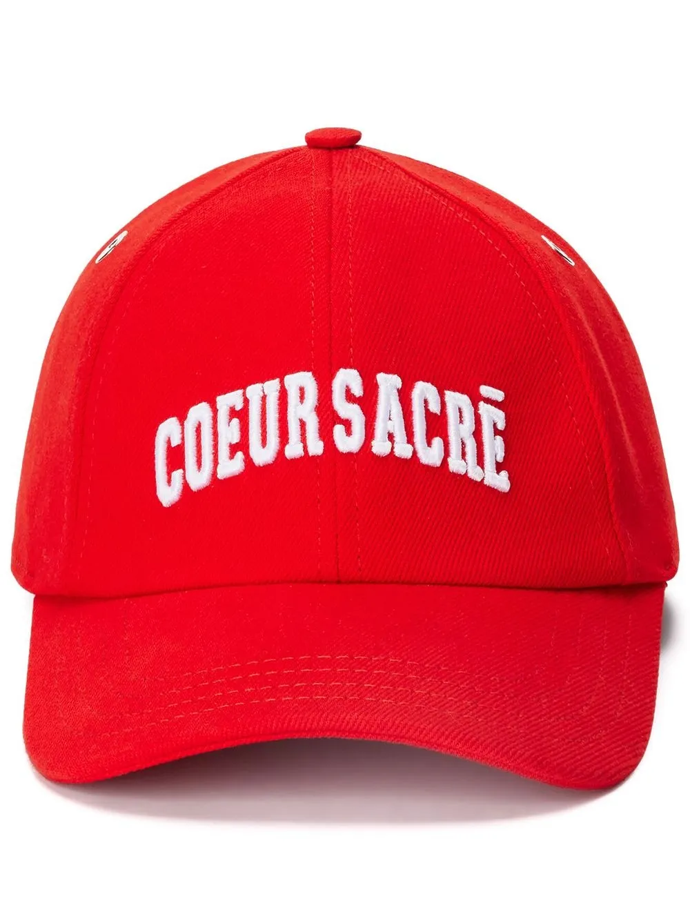 Ami Alexandre Mattiussi Logo-patch Baseball Cap In Red