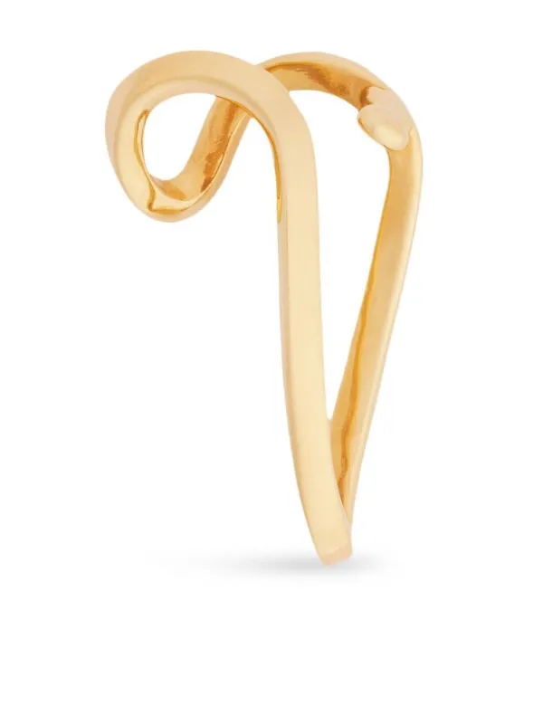 x Alan Crocetti abstract heart ear cuff