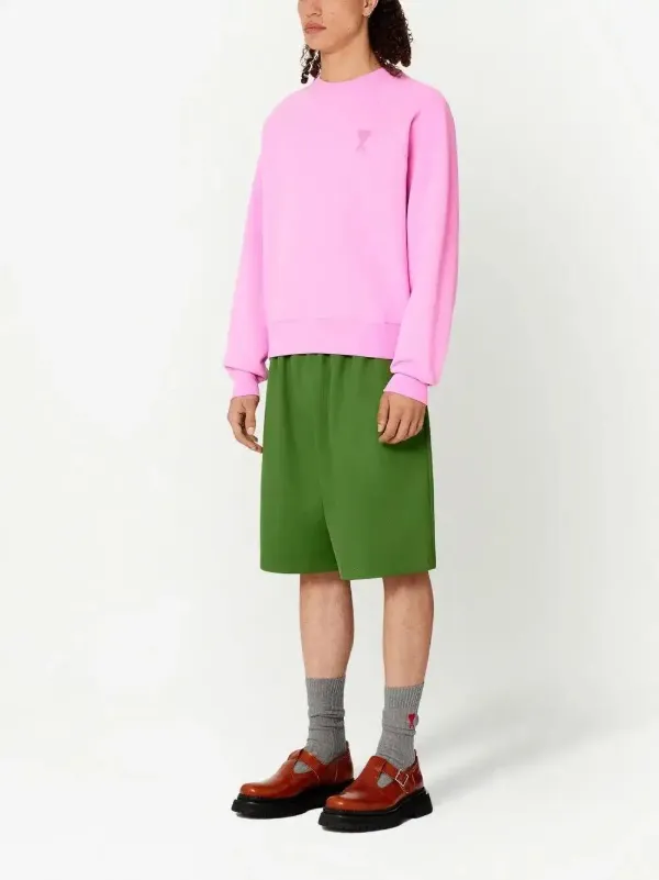 AMI Paris Ami De Coeur スウェットシャツ | ピンク | FARFETCH JP