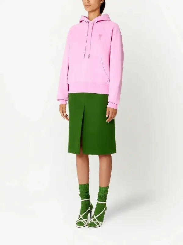 ノベルティ　アミパリス　パーカー　ピンク AMI Paris Ami De Coeur パーカー | ピンク | FARFETCH JP