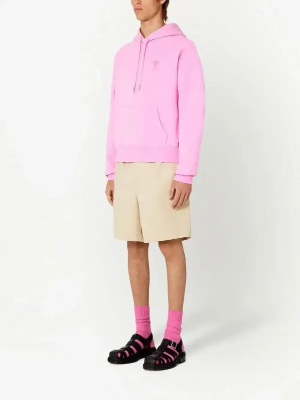 AMI Paris Ami De Coeur パーカー | ピンク | FARFETCH JP