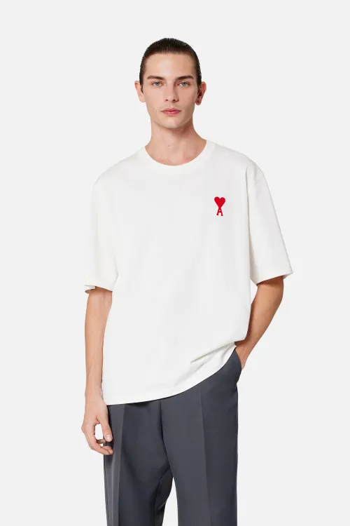 Men's T-shirts & Polos | AMI PARIS US | Official Online Store