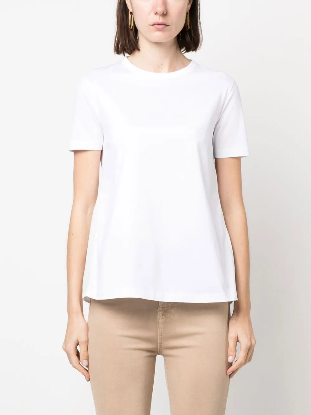 Herno Short Sleeve T-shirt In Weiss