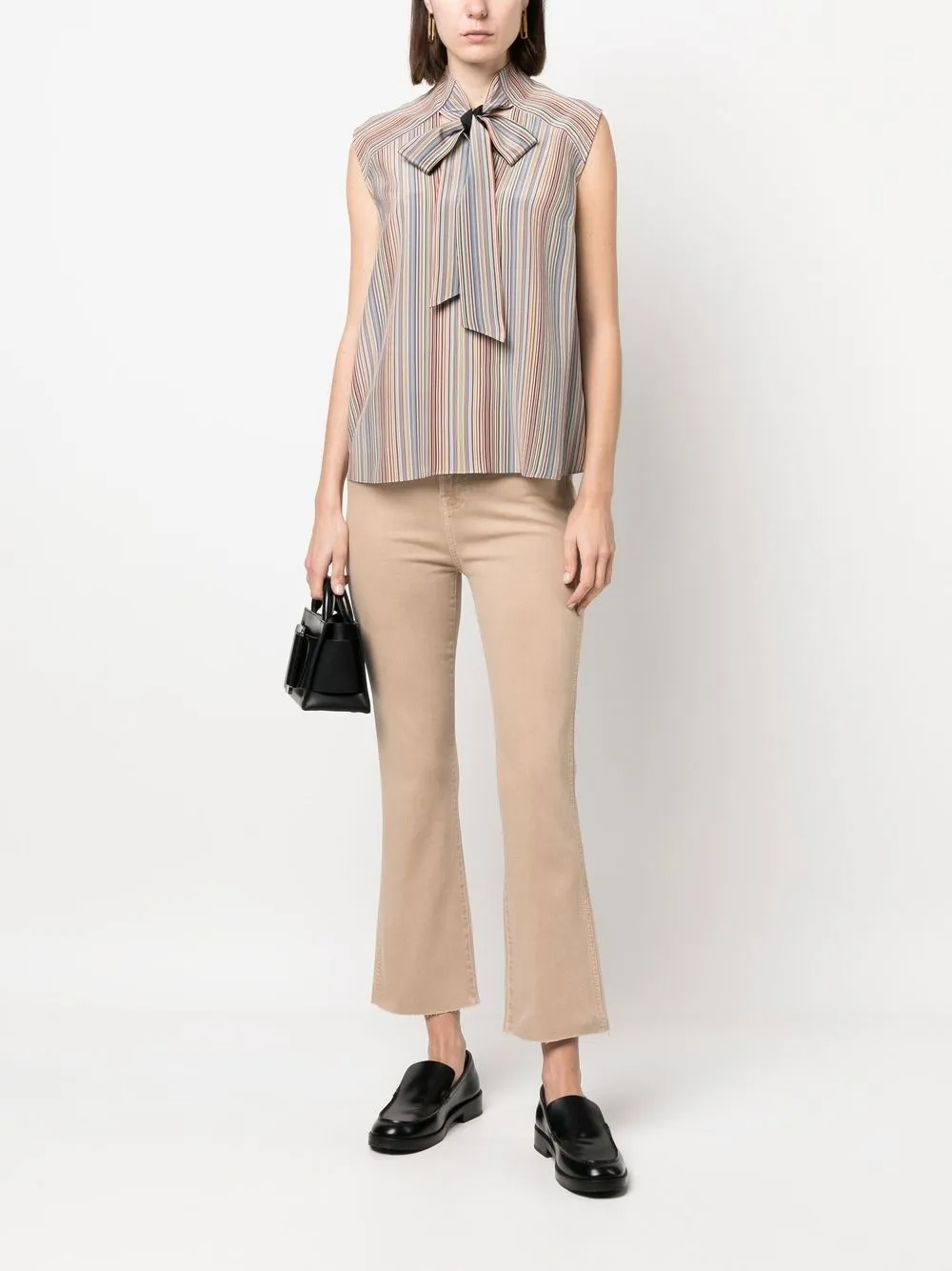 Paul Smith Zijden blouse - Bruin