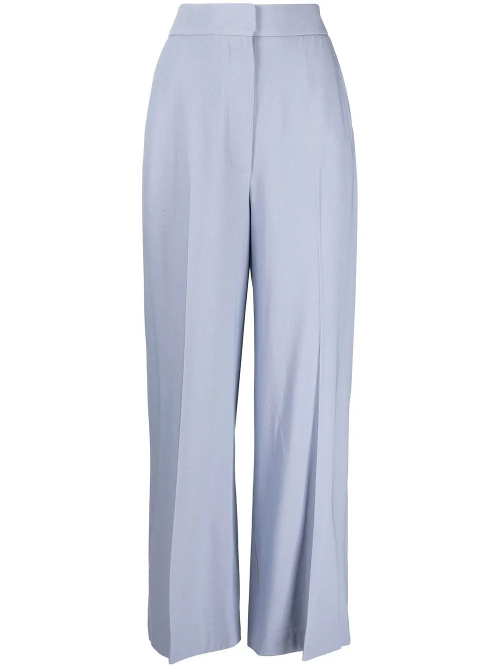 

KHAITE high-waisted wide-leg trousers - Blue