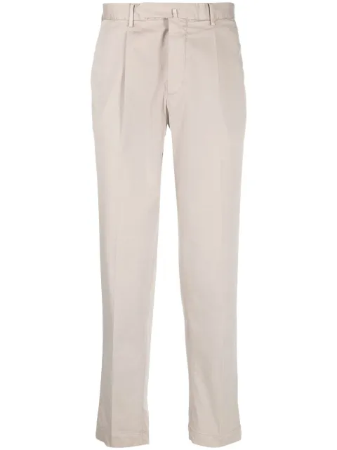 Dell'oglio pleat-detail tapered-leg chinos