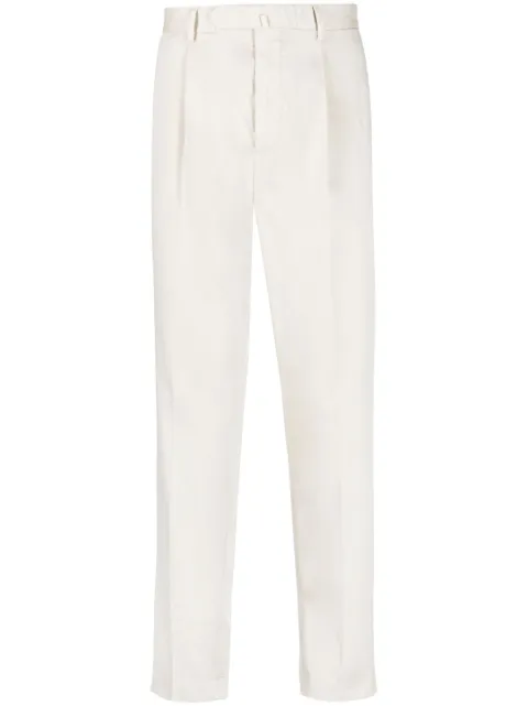 Dell'oglio pantalones chinos con pinzas