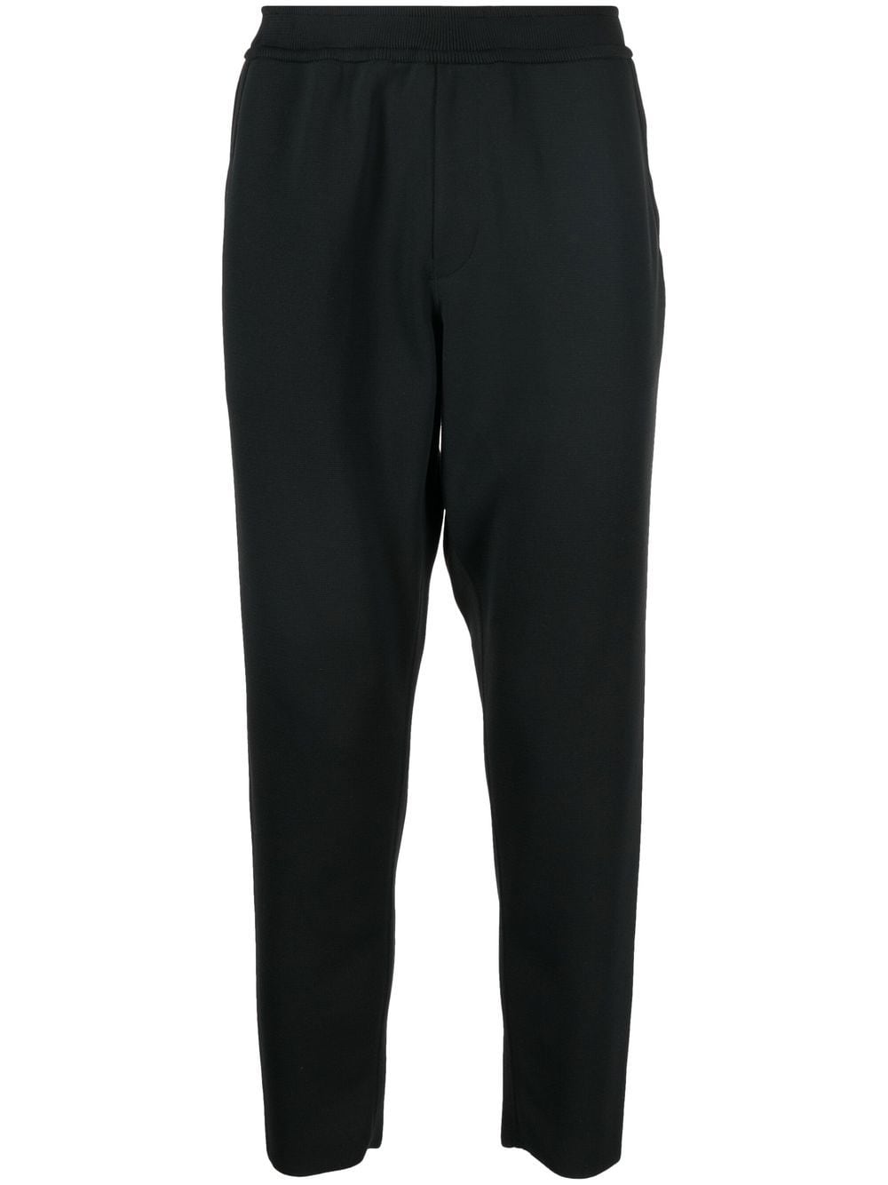 elasticated-waistband detail trousers