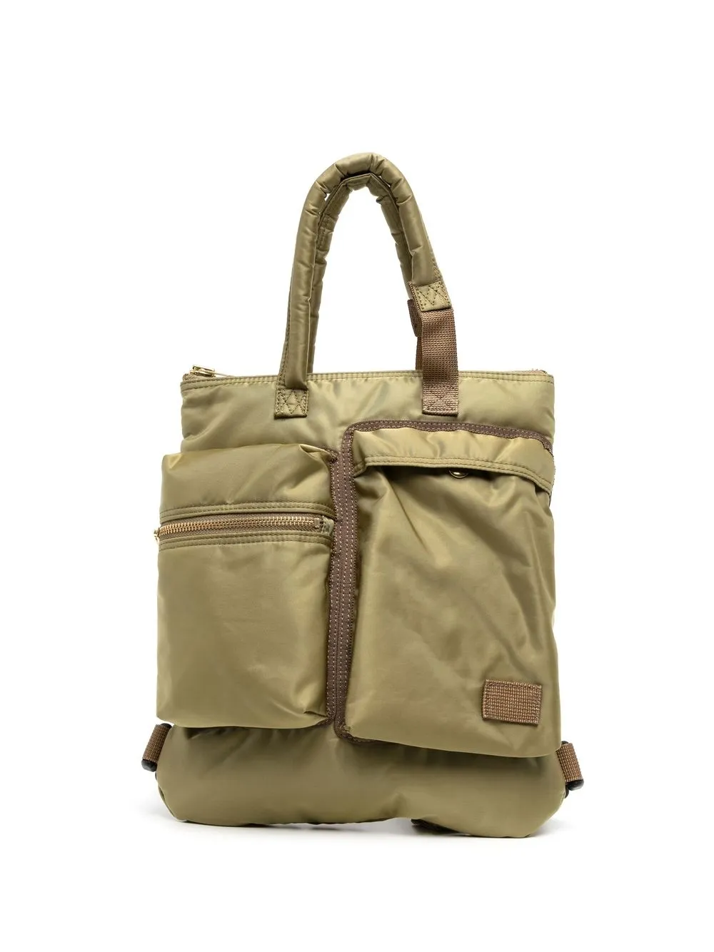 

sacai mochila estilo cargo pequeña - Verde