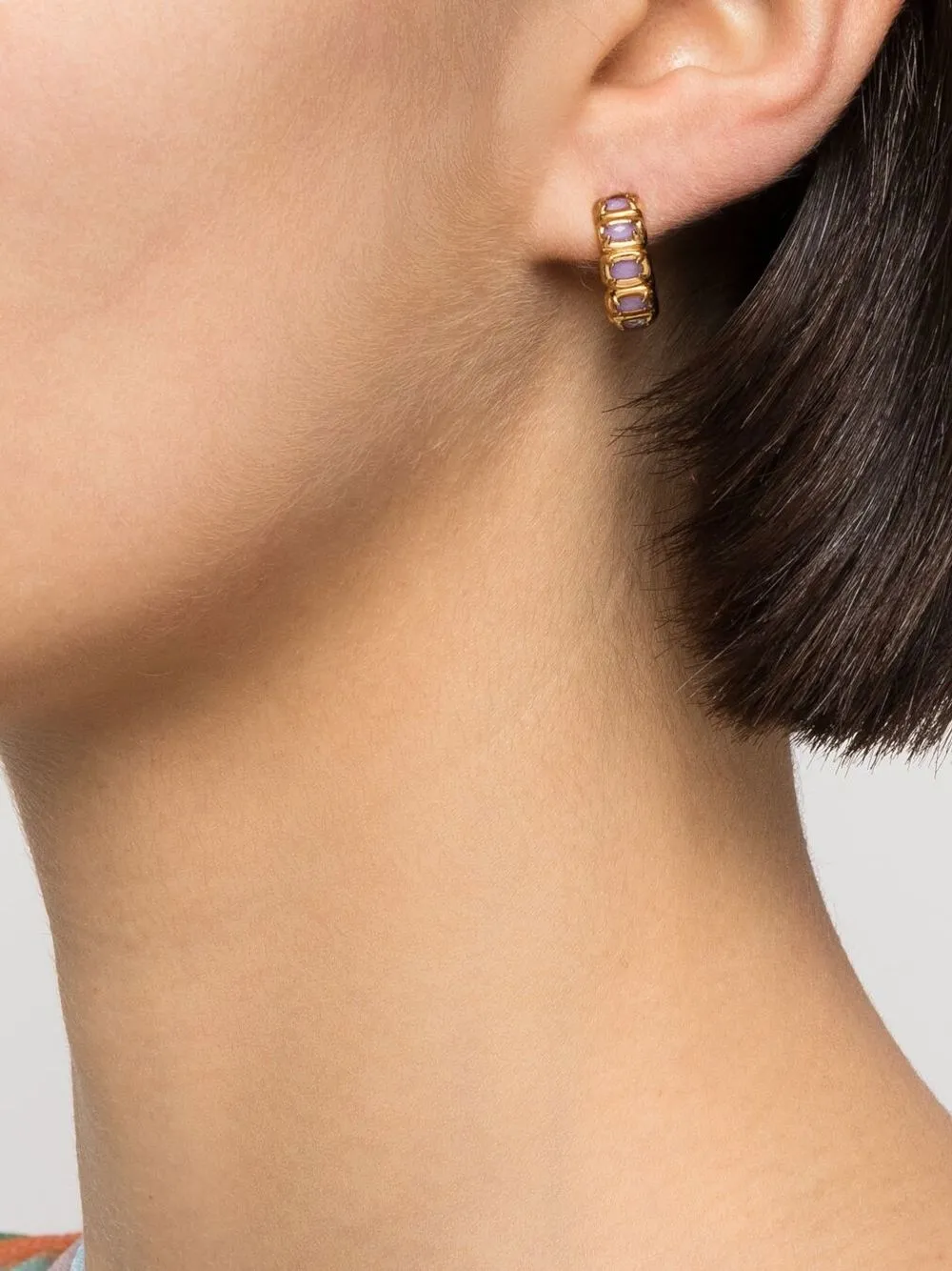 IVI Mini Toy Hoop Earrings Farfetch