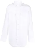Brioni linen button-up shirt - White