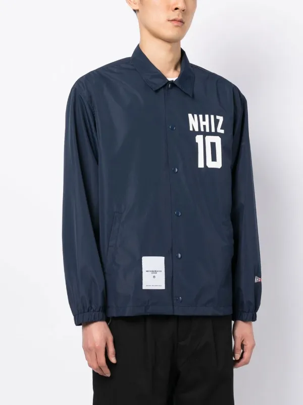 Izzue logo-print Detail Jacket - Farfetch