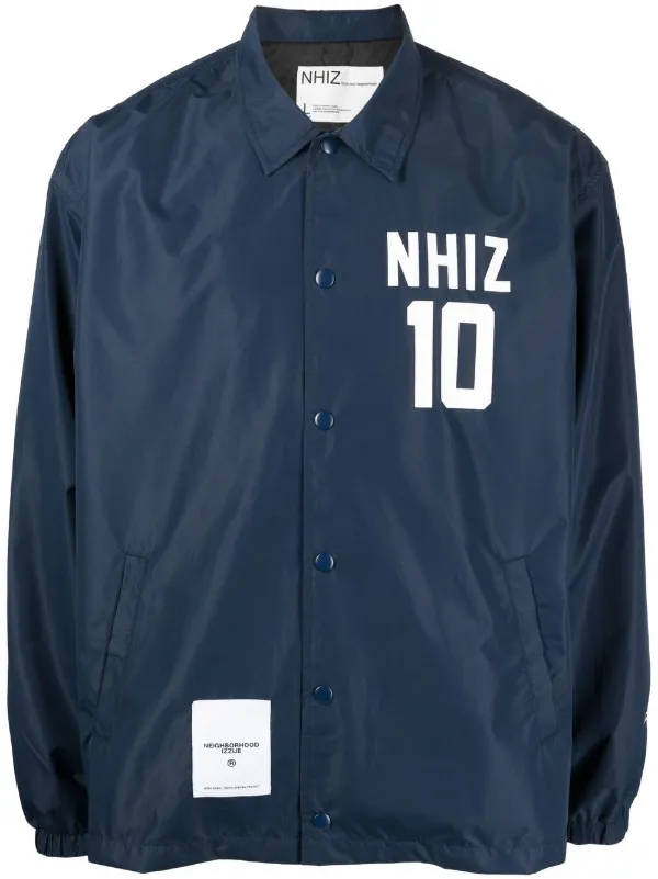 Izzue logo-print Detail Jacket - Farfetch