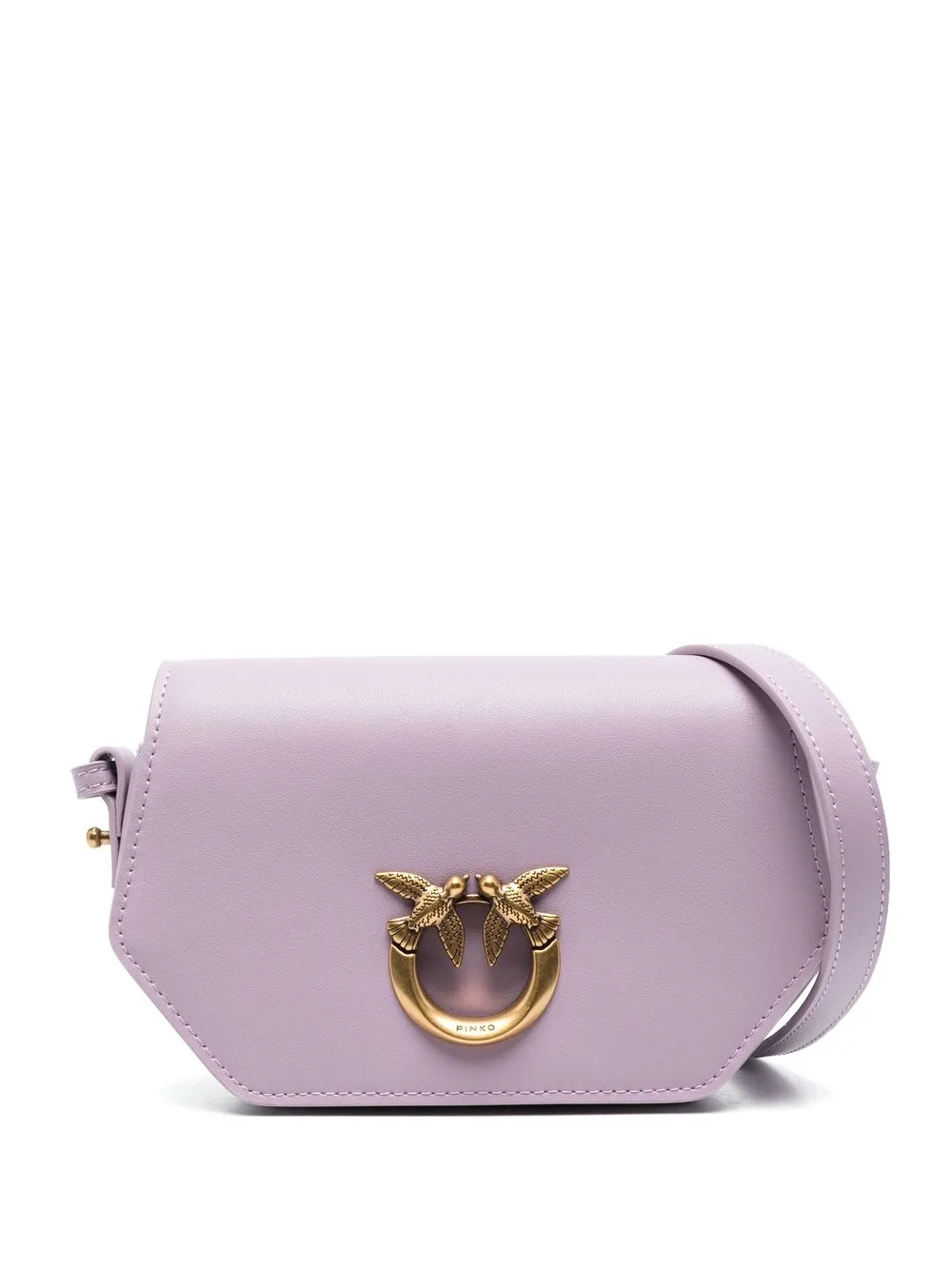 

PINKO leather shoulder bag - Purple