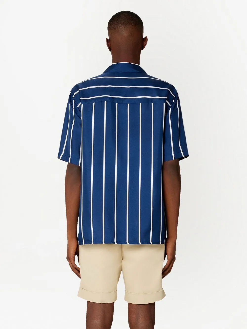 ★AMI PARIS★Blue Cotton Short Sleeve Shirt Dress★大人気★ AMI Paris short-sleeved Shirt Dress | Blue | FARFETCH
