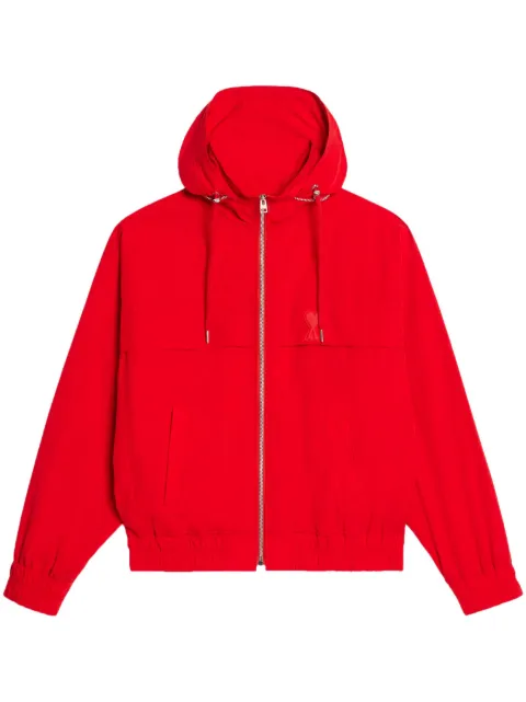 AMI Paris - Ami de Coeur hooded windbreaker