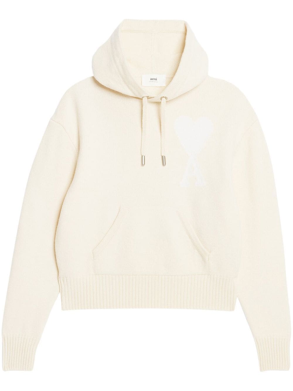 AMI ALEXANDRE MATTIUSSI AMI DE COEUR VIRGIN WOOL HOODIE