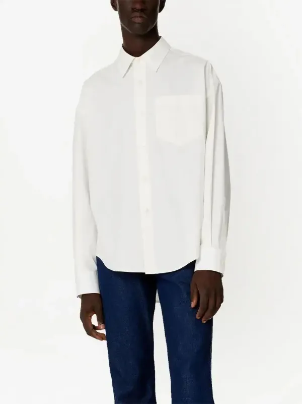 AMI Paris クラシック シャツ | ホワイト | FARFETCH JP