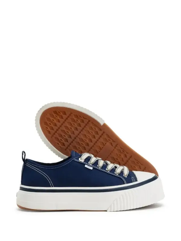 AMI Paris Platform lace-up low-top Sneakers | Blue | FARFETCH