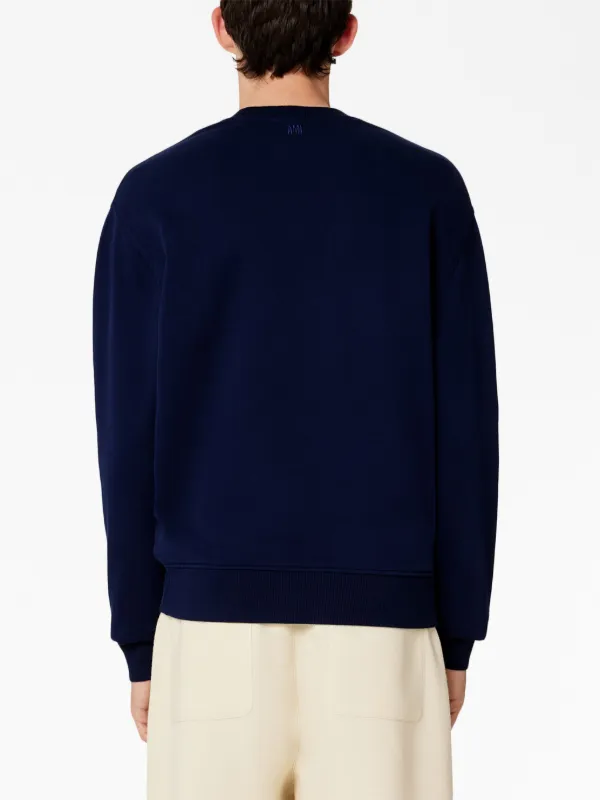 AMI Paris Ami De Coeur スウェットシャツ | ブルー | FARFETCH JP AMI Paris Ami De Coeur スウェットシャツ | ブルー | FARFETCH JP