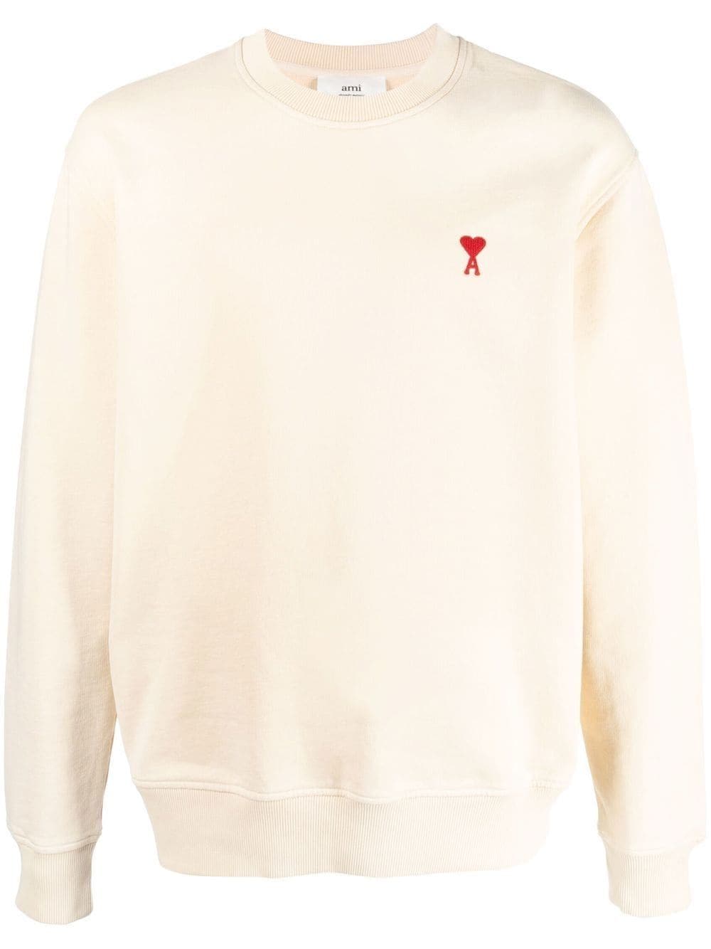 

AMI Paris Ami de Coeur cotton sweatshirt - Neutrals