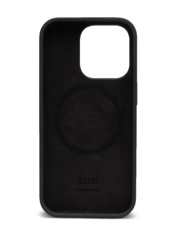 Ami Paris Iphone 14 Pro Case Black for Men