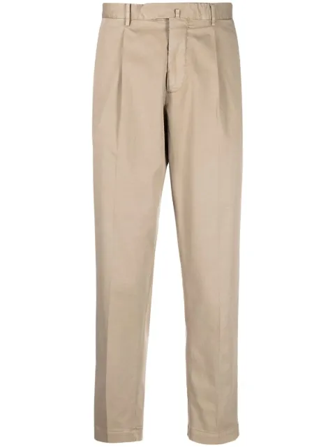 Dell'oglio pantalones chinos con pinzas