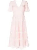 Needle & Thread lace empire line midi dress - Pink