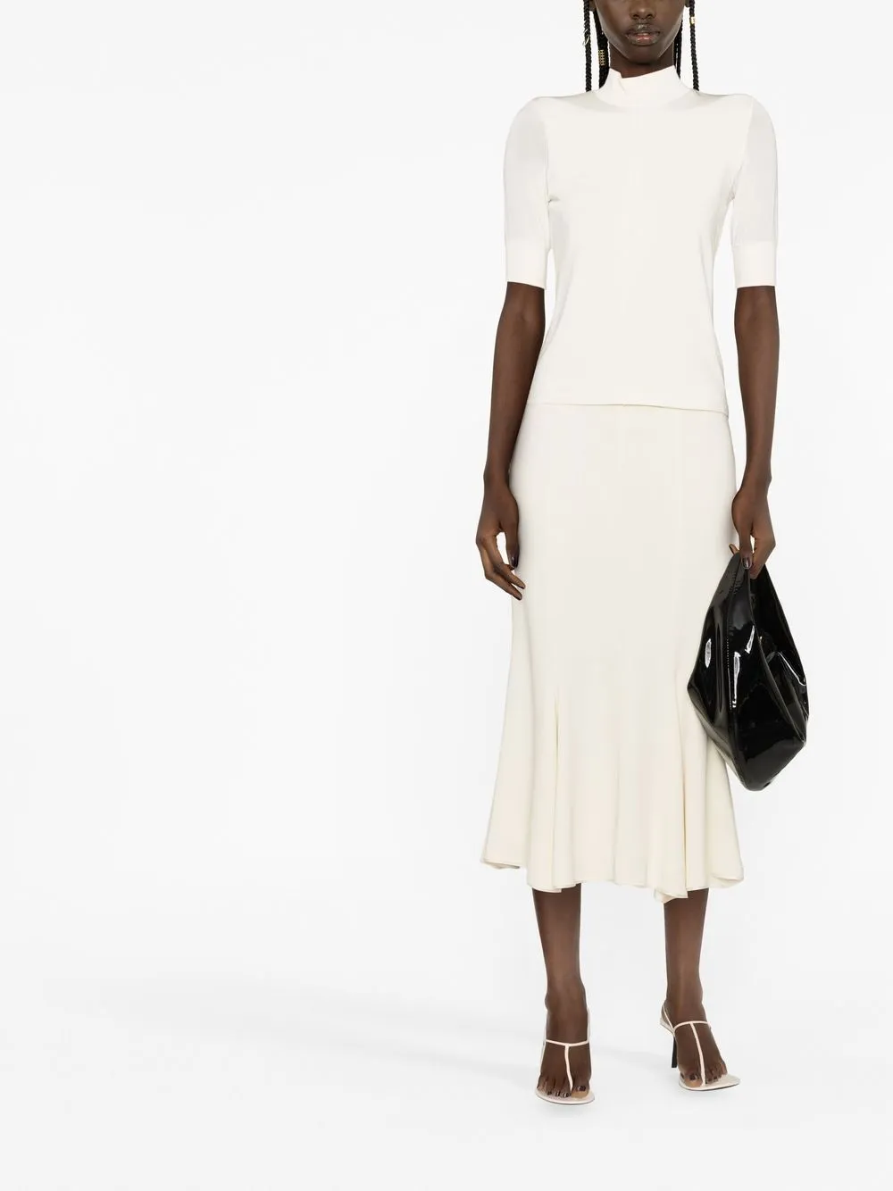 KHAITE Gebreide top - Beige
