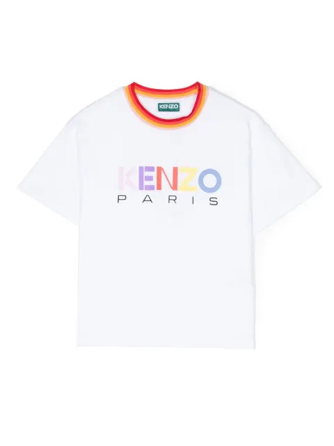 Kenzo Kids logo-print cotton T-Shirt 