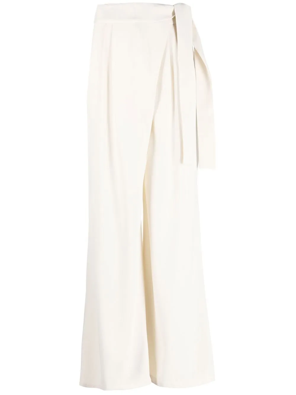 Aspesi Wide-leg Trousers In 01042 Naturale