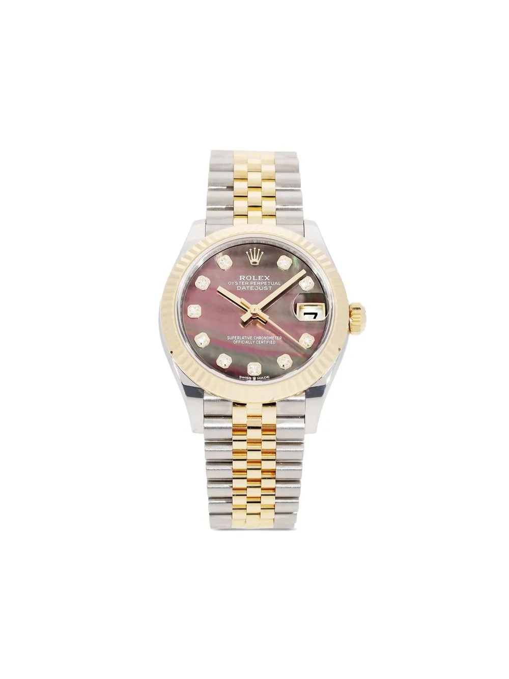 

Rolex 2022 pre-owned Datejust 31mm - Brown