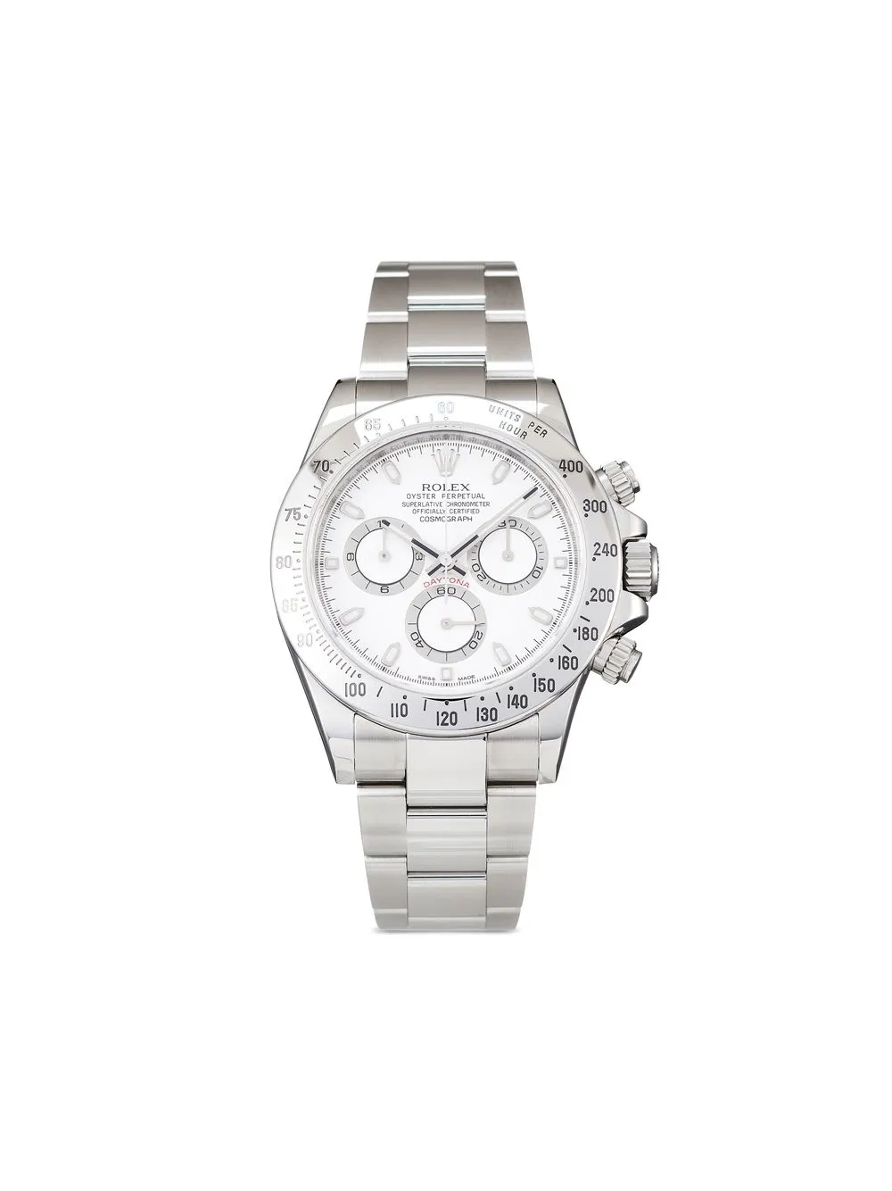 

Rolex 2015 pre-owned Cosmograph Daytona 40mm - White