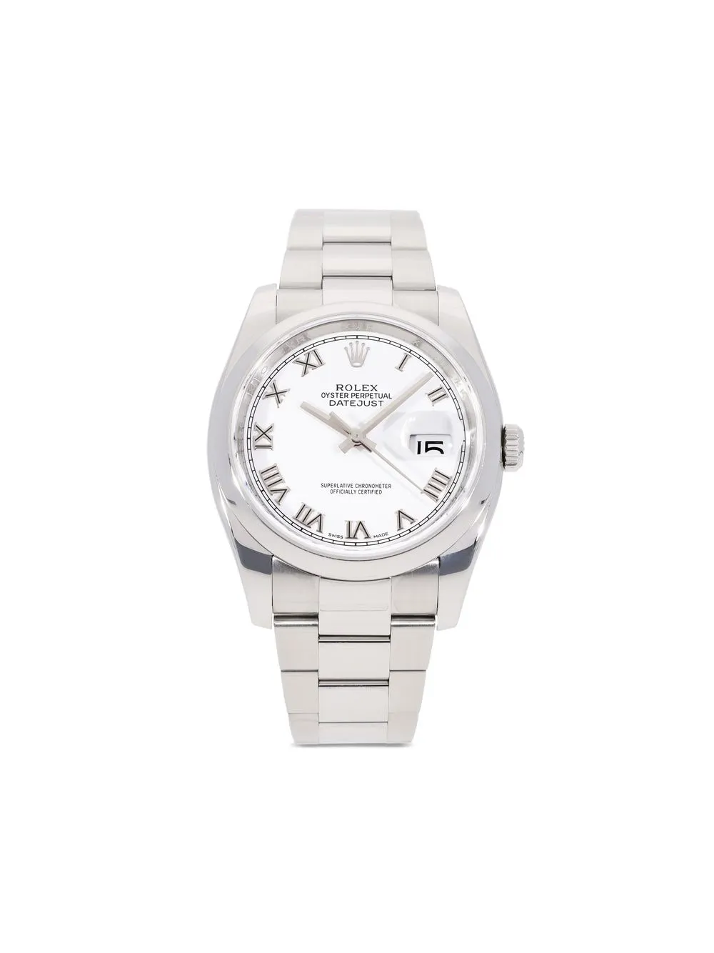 

Rolex 2019 pre-owned Datejust 36mm - White